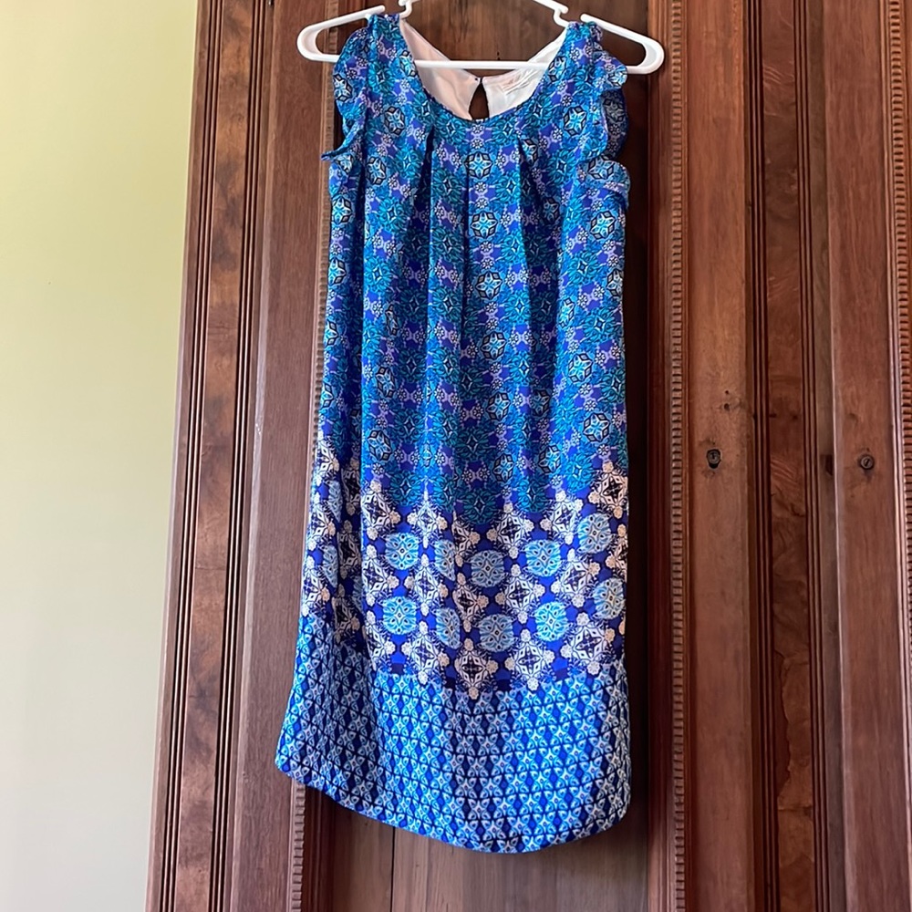 M.S.S.P. Blue, Sleeveless Dress, Size XS